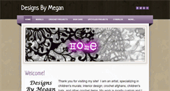 Desktop Screenshot of designsbymegan.com